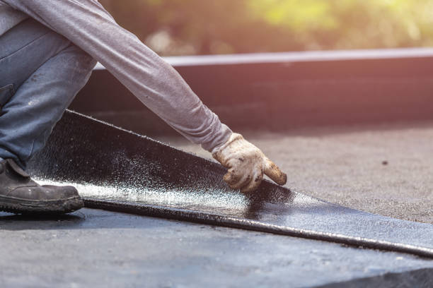 Professional Emergency Waterproofing technician working in Bay Park, NY
